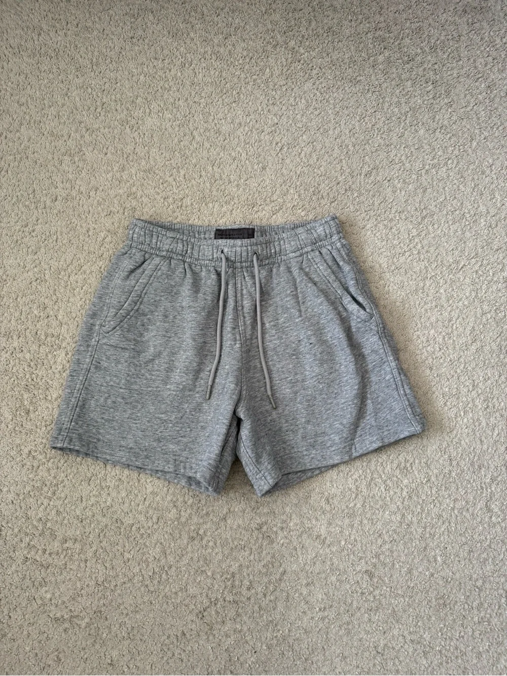 Abercrombie & Fitch Light Gray Soft Shorts